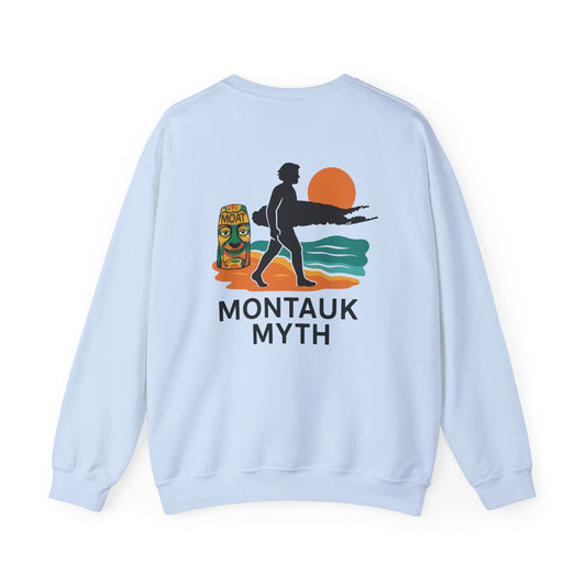 Unisex Crewneck Sweatshirt - Montauk Myth Sunset